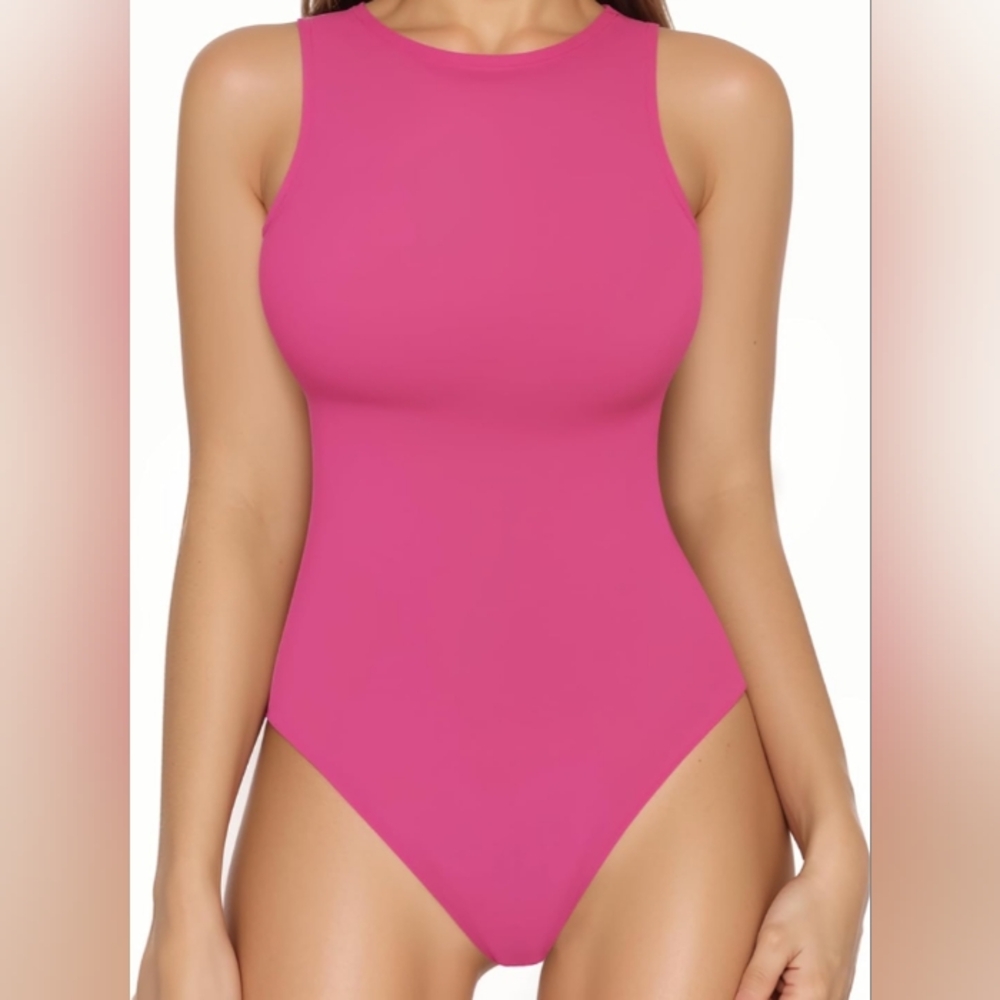 Women's Pink Bodysuit